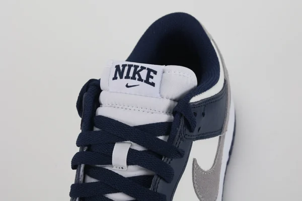 Reps Dunk Shoes Low Midnight Navy Smoke Grey Replica