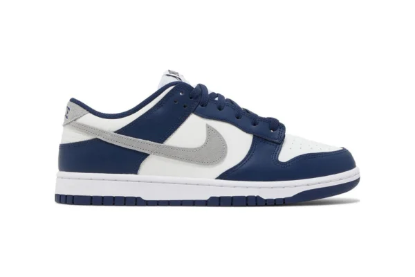 Reps Dunk Shoes Low Midnight Navy Smoke Grey Replica