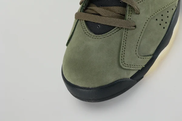 travis scott x air jordan 6 retro olive replica 4