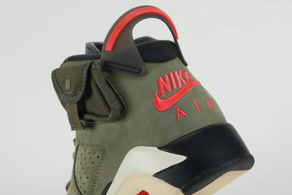 travis scott x air jordan 6 retro olive replica 6