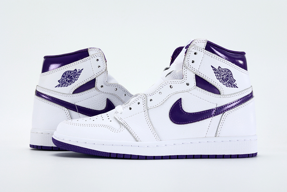 Wmns Air Jordan 1 High OG 'Court Purple' REP Shoes