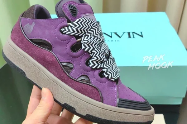 Lanvin Curb Sneaker Grape REPS 1