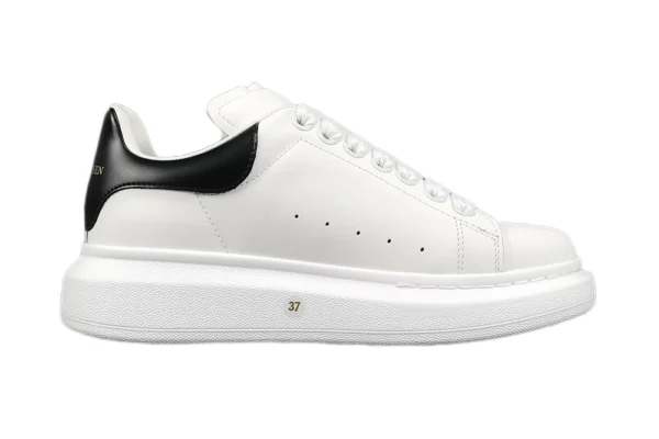 Alexander McQueen Oversized Sneaker 'White Black' REPS Shoes